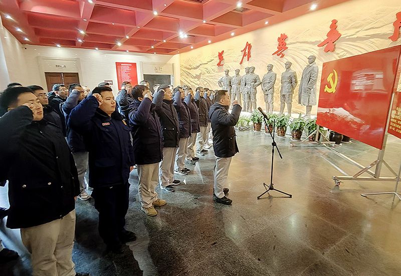 ��ԭ�첩����(�й�)���޹�˾��֯�µ�Ա�뵳������ʽ